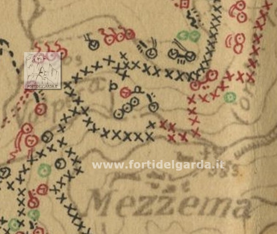 Caposaldo in caverna Mezzema